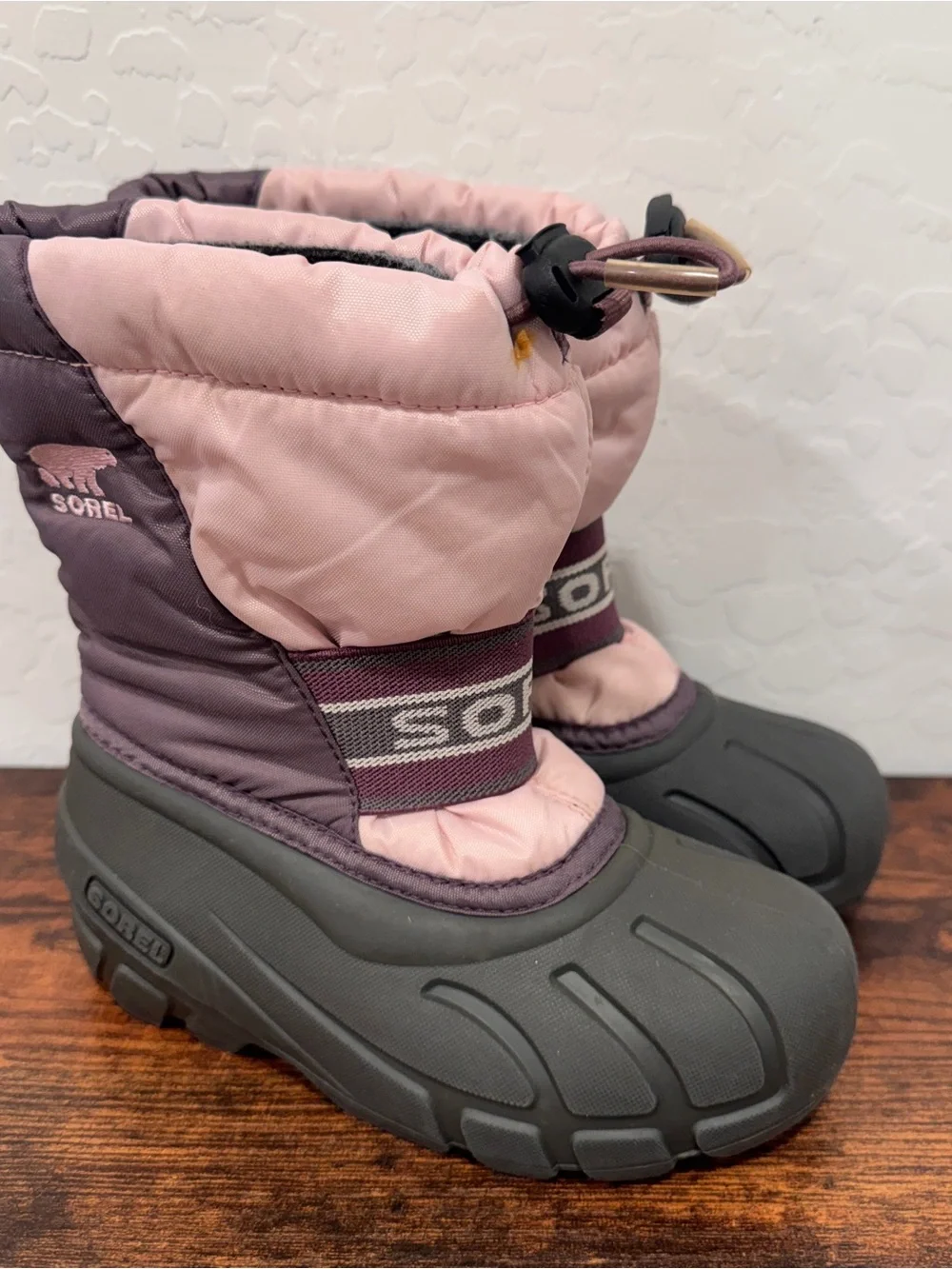 Sorel Commander Boots Pink Purple Kids 12 Winter Boots Outdoors Rugged Gorpcore